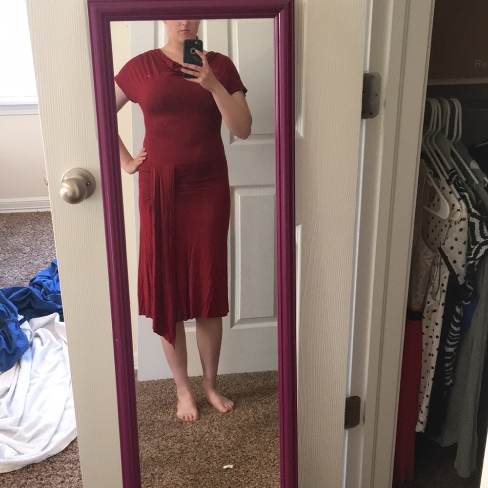 Honey Punch red dress